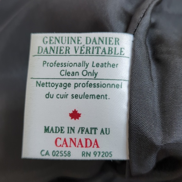 Vintage Danier Black Leather High Rise Bootcut Pants - Picture 11 of 12